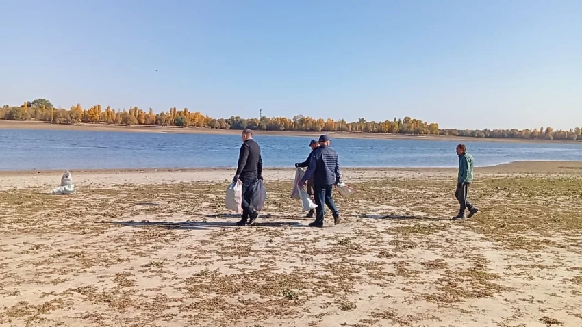 Ала-Арчинское водохранилище очистили от мусора