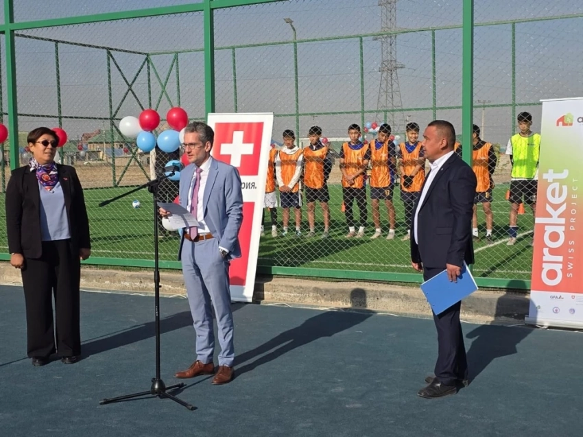 В западных новостройках Бишкека открылась спортивно-оздоровительная зона