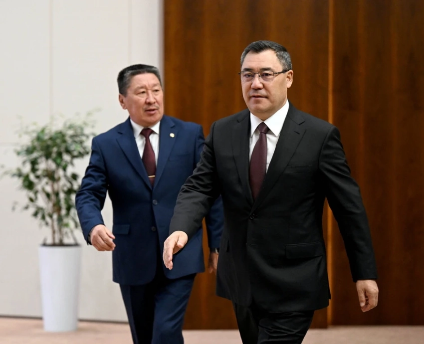 Садыр Жапаров принял секретарей Совбезов стран Центральной Азии