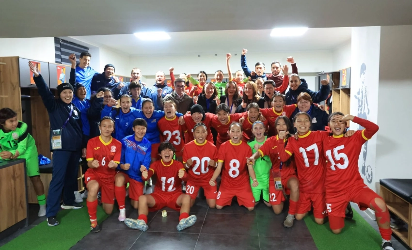 Женская сборная Кыргызстана по футболу победила Узбекистан в отборочном матче Кубка Азии