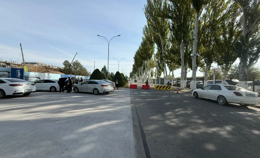 В аэропорту «Манас» вводятся ограничения на движение автомобилей