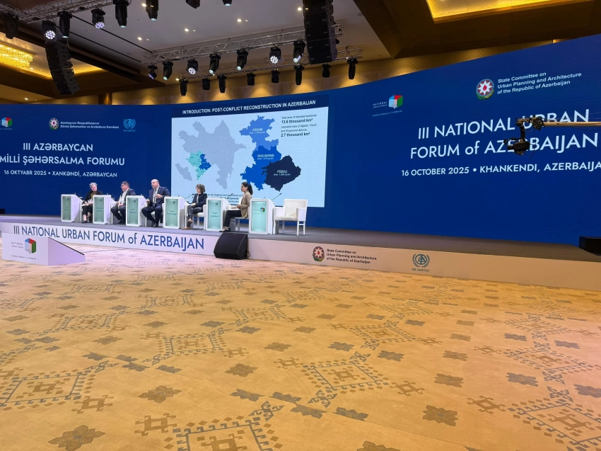 Кыргызстан принял участие в градостроительном форуме в Азербайджане