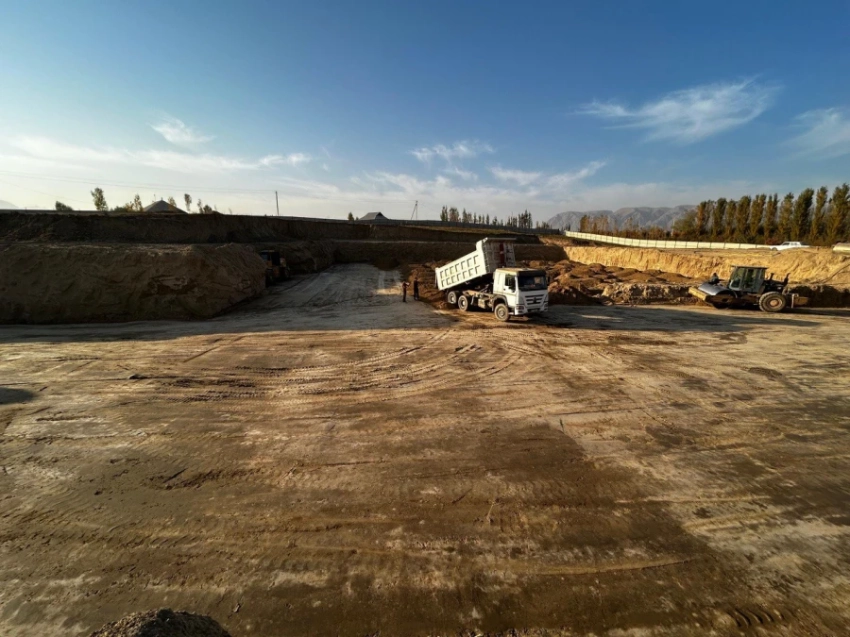 В Араванском районе начали строить новую школу за 181 миллион сомов