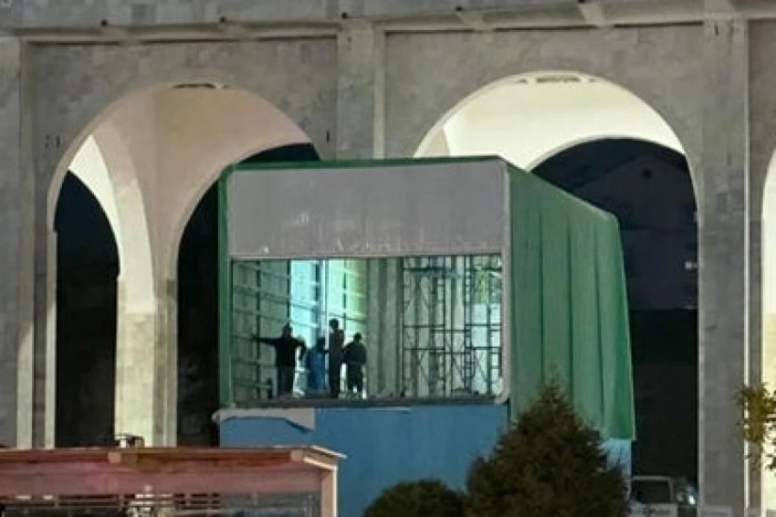 Что строят рядом с площадью Ала-Тоо в Бишкеке?