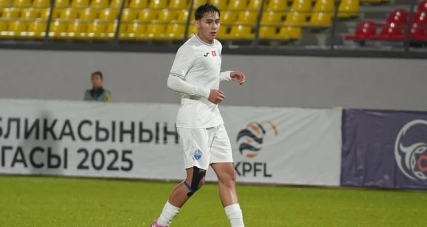 Сын Камчыбека Ташиева открыл счет голов в карьере профессионального футболиста