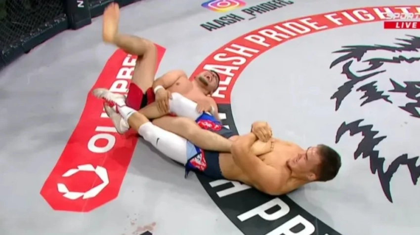 Нурланбек уулу победил таджикистанца в первом раунде на Alash Pride FC 113
