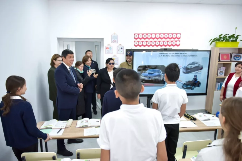 В Бишкеке в домах ГИК открыли новый филиал школы