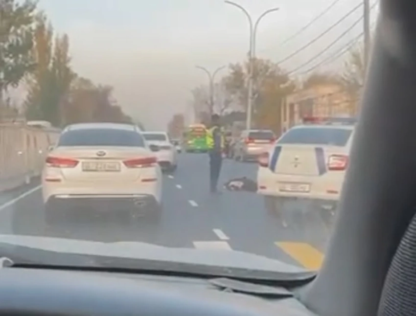 В жилмассиве «Кызыл-Аскер» сбили насмерть пешехода