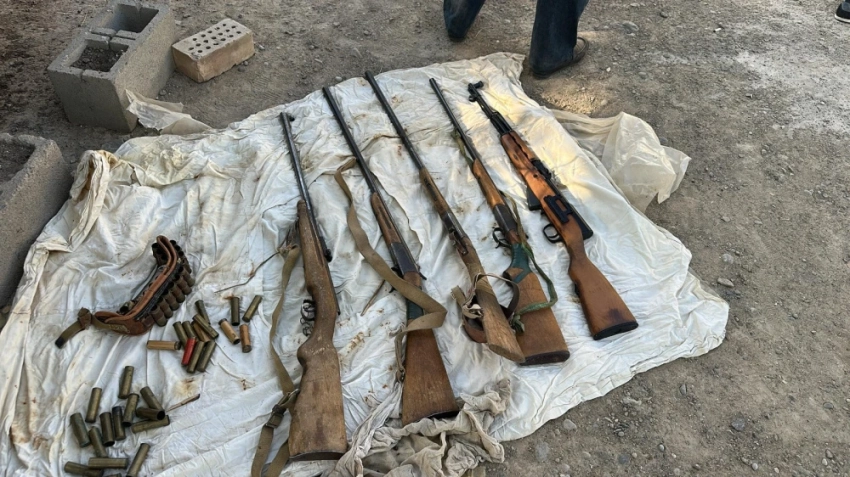 У бывшего милиционера нашли склад оружия и боеприпасов