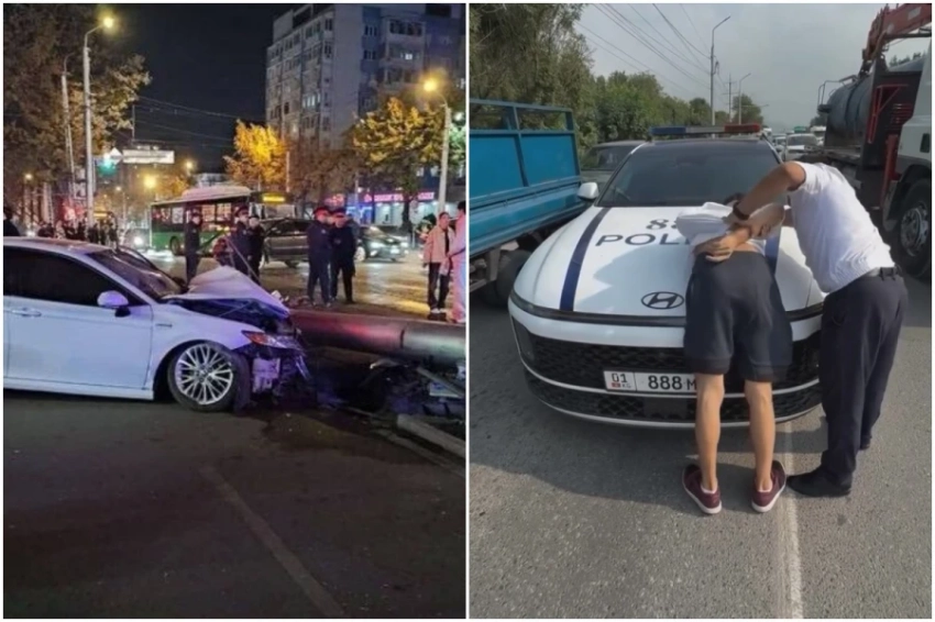 УПСМ: Задержанный за смертельное ДТП в Бишкеке не тот, кого ранее задерживал Царикаев