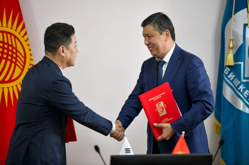 Южнокорейская компания поможет Бишкеку стать экологичнее