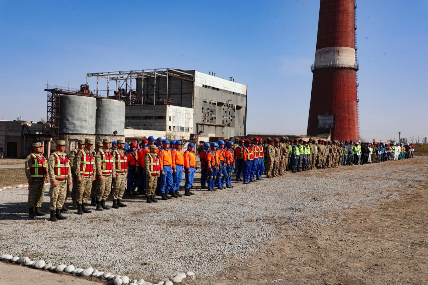 В Бишкеке прошли учения по подготовке к землетрясению