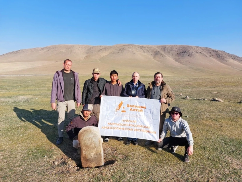 В Кыргызстане нашли изваяние женщины, датируемое раннетюркской эпохой