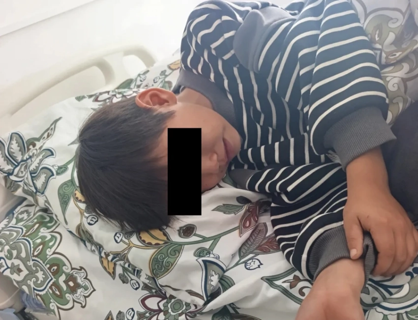 Бишкекчанка заявила, что ее 7-летнего сына избили соседи