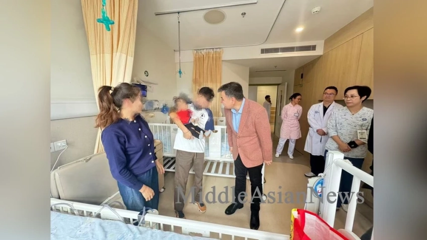 Китайские хирурги провели успешную операцию по пересадке печени шестимесячному монгольскому младенцу