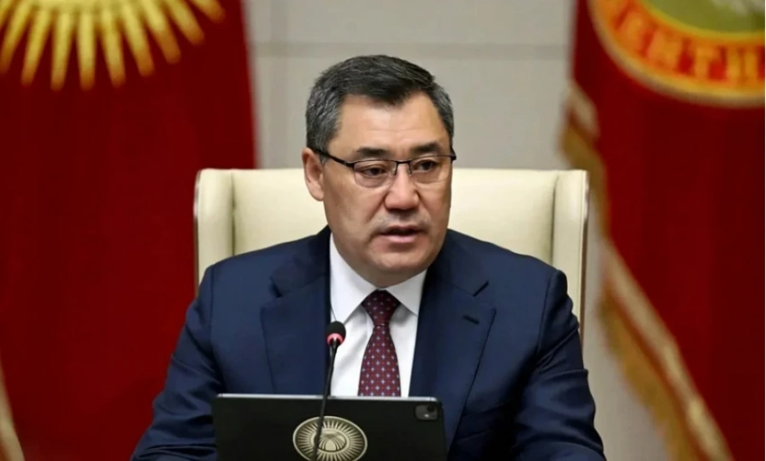 Садыр Жапаров разъяснил ситуацию с сыном, который стал сооучредителем «Берекет Банка»