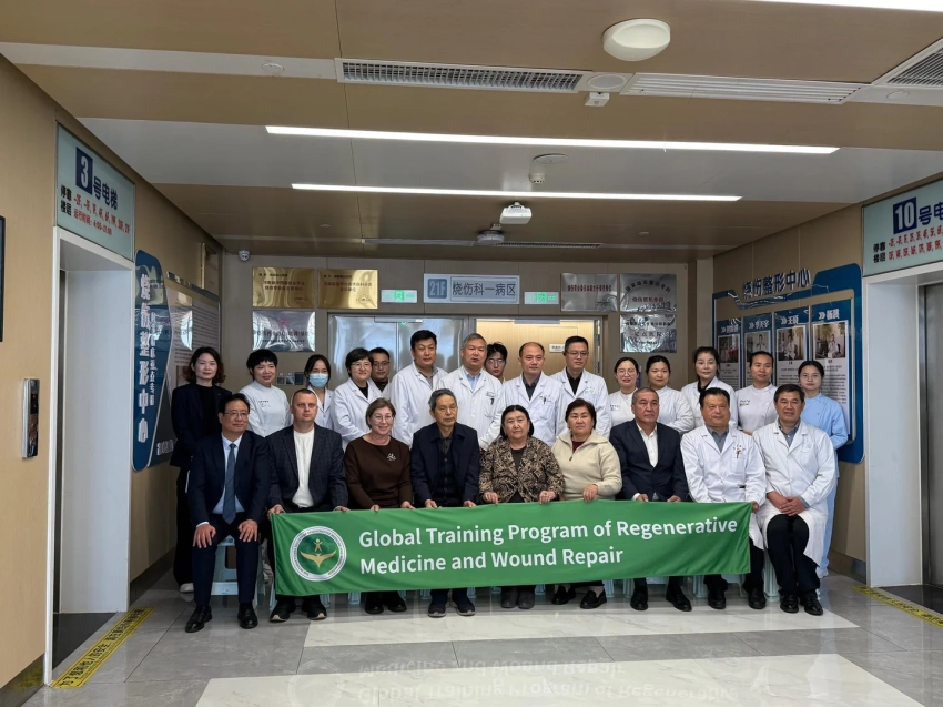 Кыргызские врачи переняли опыт китайских коллег в лечении ожогов