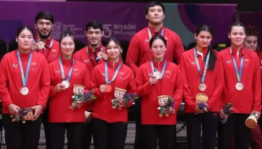 Сборная Кыргызстана впервые выиграла командную медаль по дзюдо