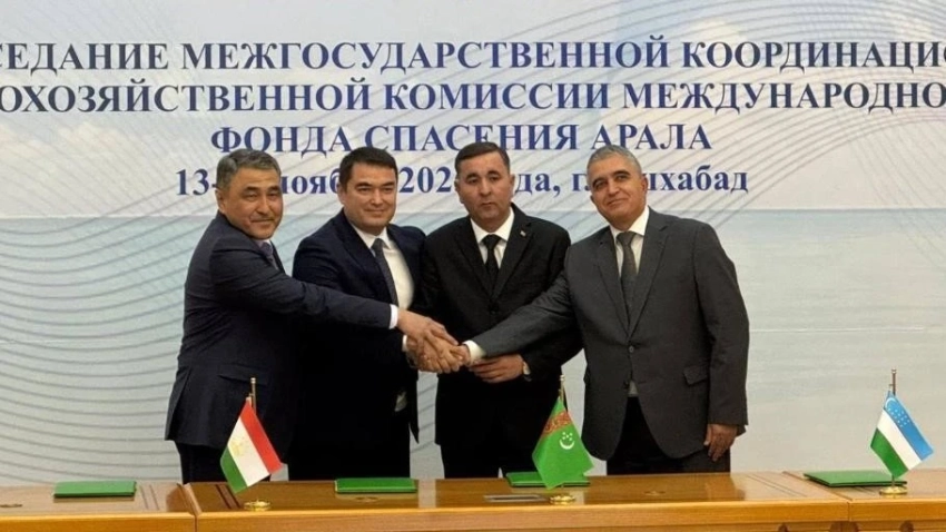 Водные ведомства стран Центральной Азии согласовали прогнозируемый приток воды в Шардаринское водохранилище в межвегетационный период
