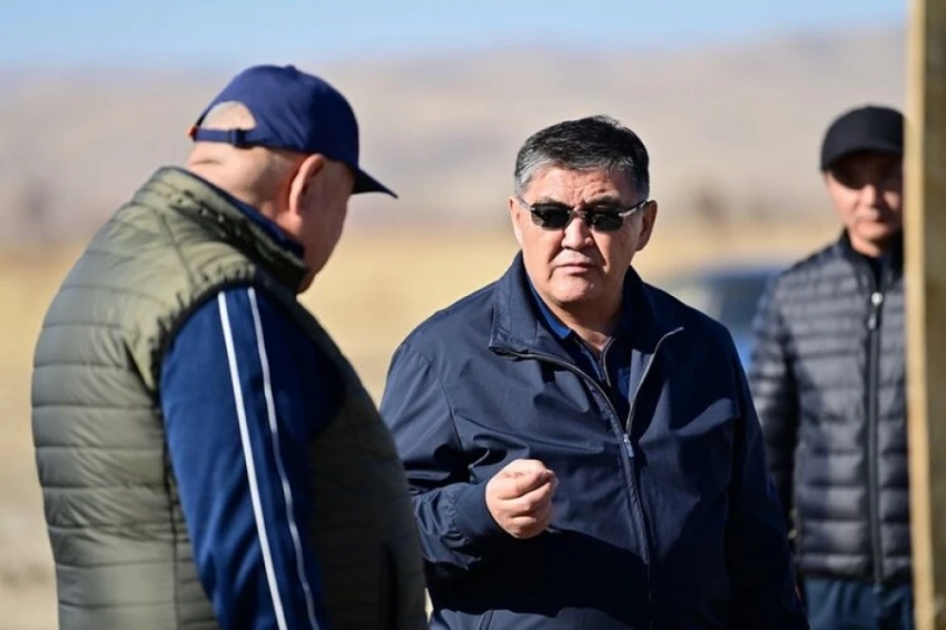 Камчыбек Ташиев поручил ускорить строительство аэропорта «Джалал-Абад»