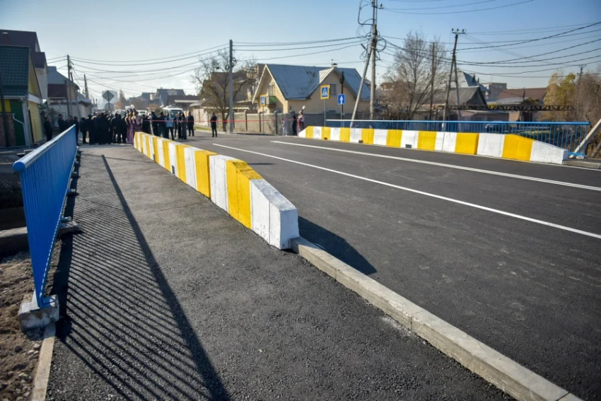 В Бишкеке открыли новый мост на улице Шукурова