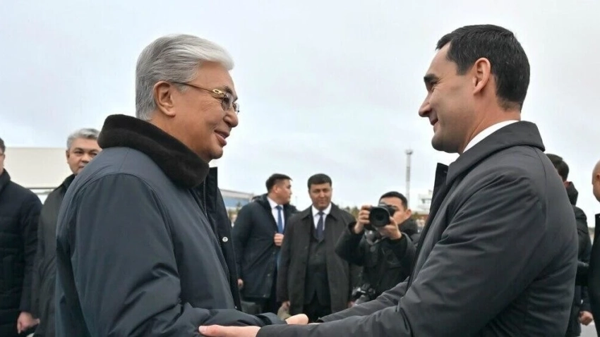 В Казахстан прибыл президент Туркменистана
