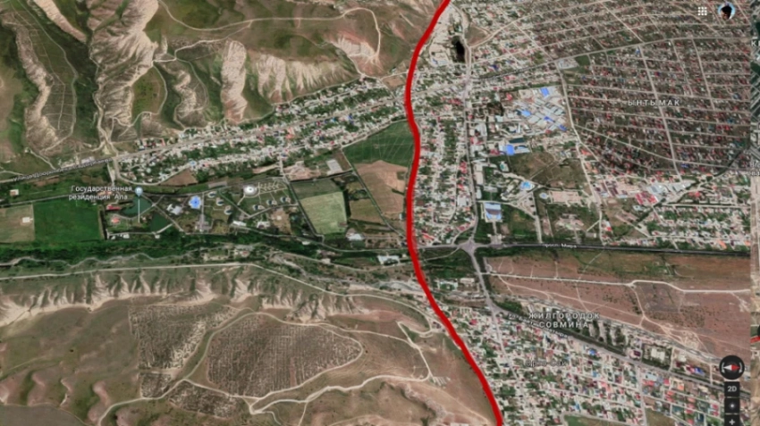 Есть дачные сообщества на Иссык-Атинском разломе. Жители удивляются, как там могут быть населенные пункты