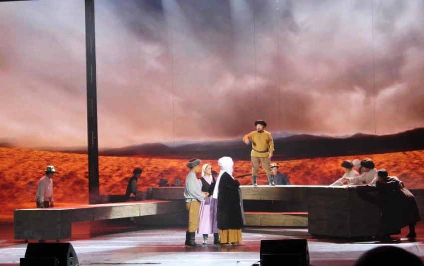 В Алматы показали мюзикл "Джамиля" по мотивам повести Айтматова