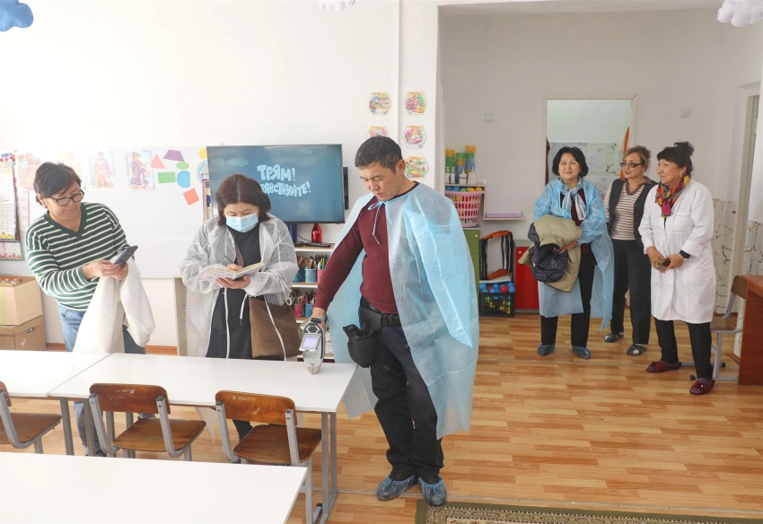 Семинар «Детство без свинца!»: в  Кыргызстане обсудят проблему безопасности красок, используемых в детских садах.