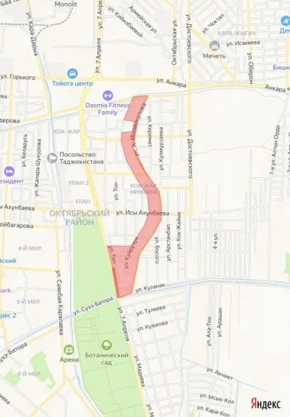 В части Бишкека отключили холодную воду