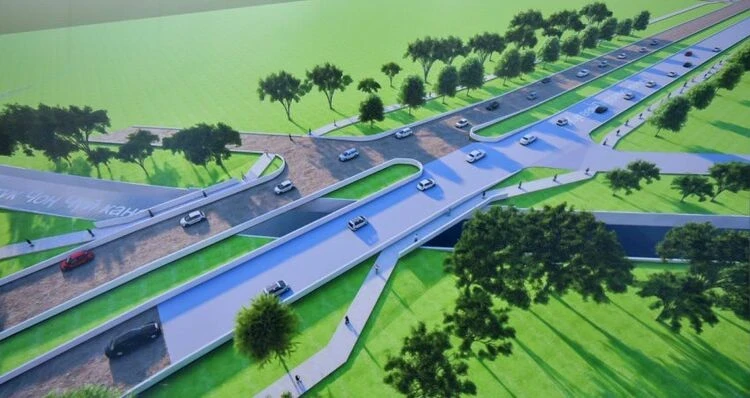 В Бишкеке дан старт строительству восточной объездной дороги с эстакадным мостом