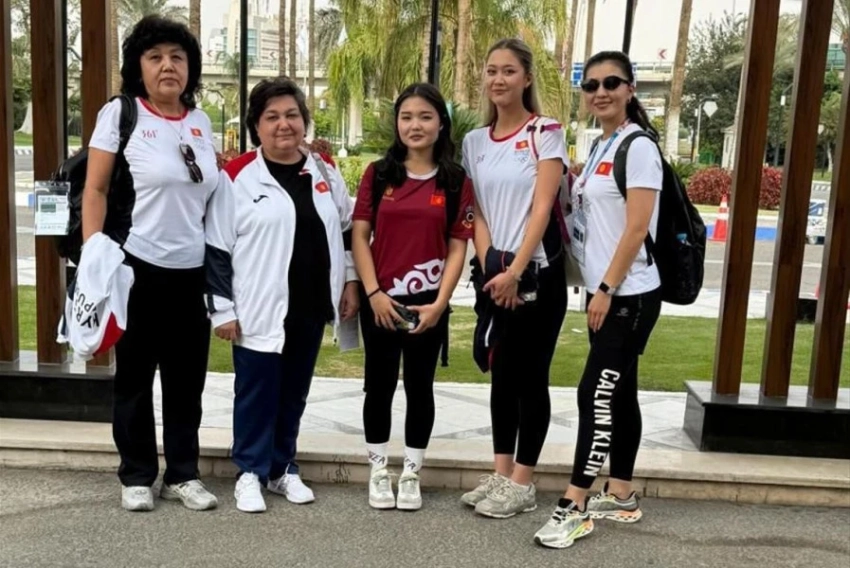 Кыргызстанки выступили на чемпионате мира по пулевой стрельбе в Египте