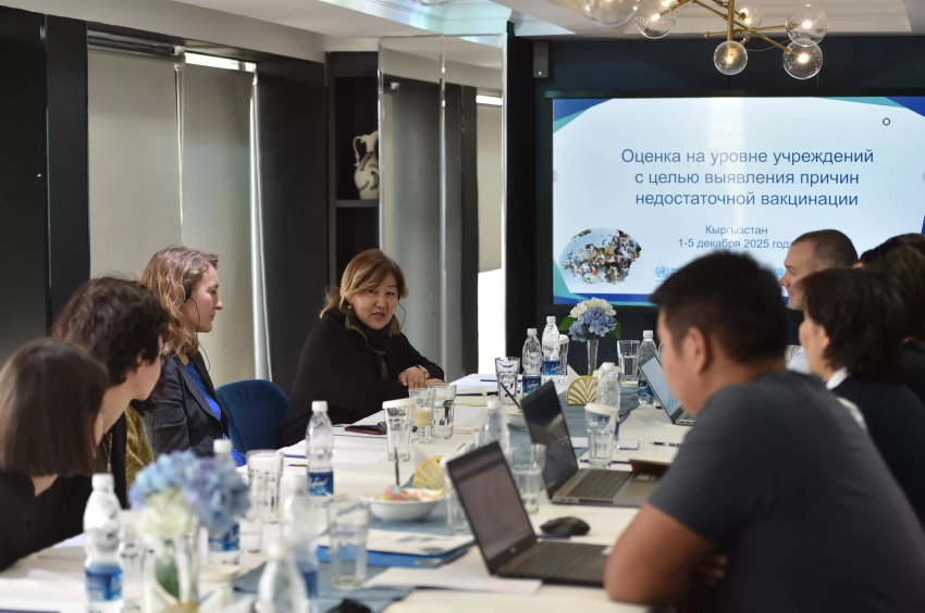 ВОЗ завершает оценку для выявления причин недостаточного уровня вакцинации в Кыргызстане