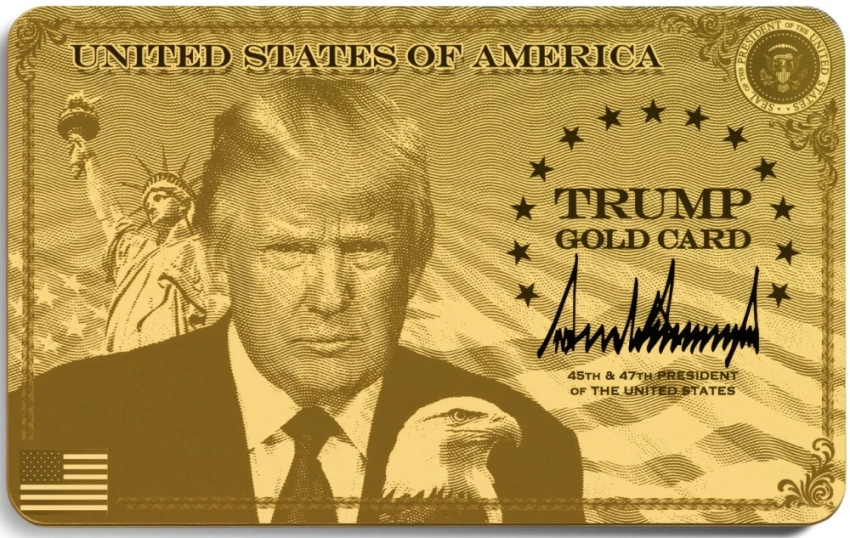 США запустили программу Trump Gold Card для ускоренного вида на жительство за $1 млн