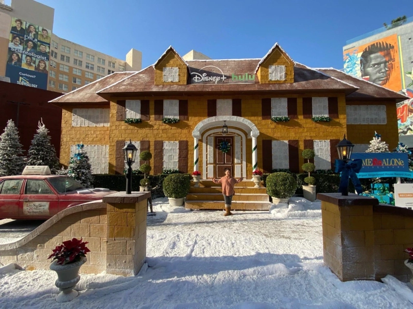 Пряничный домик в виде здания из «Один дома» попал в Книгу рекордов Гиннесса