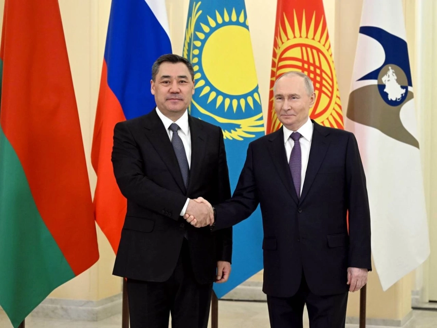 Президент КР участвует в заседании Высшего Евразийского экономического совета