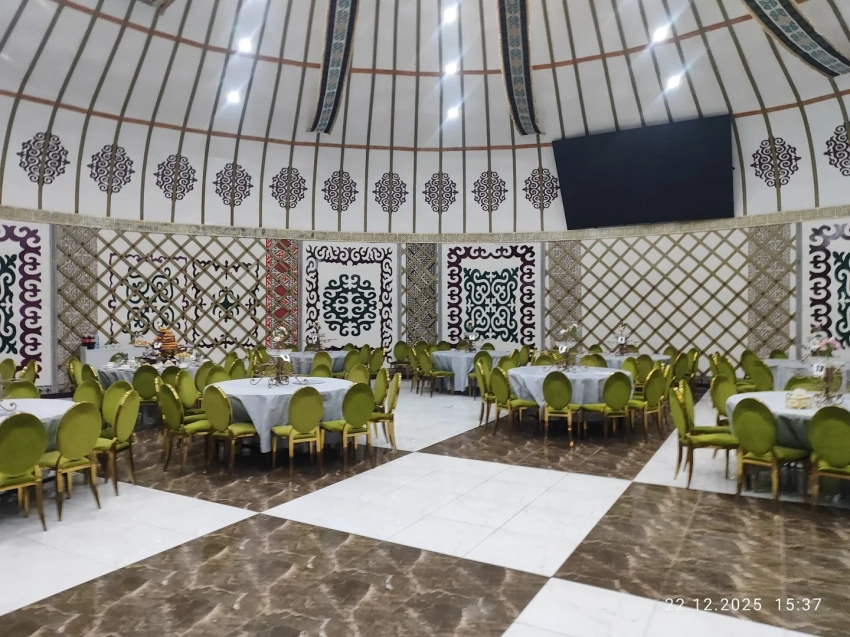 В Кочкорском районе открылся этно-комплекс «Кочкор Ак боз үйү»