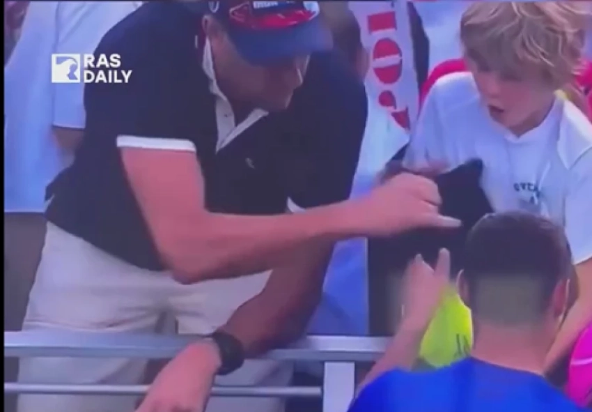 Польский миллионер отобрал у мальчика кепку, которую подписал теннисист Майхшак