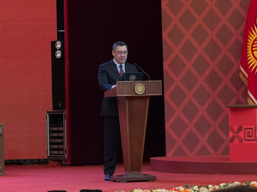 Садыр Жапаров выступил на IV Народном Курултае (текст выступления)