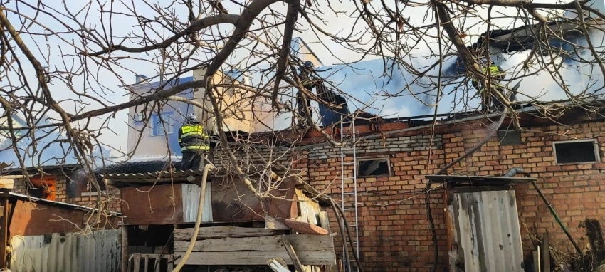 Пожар в жилом доме в жилмассиве «Кок-Жар» ликвидирован