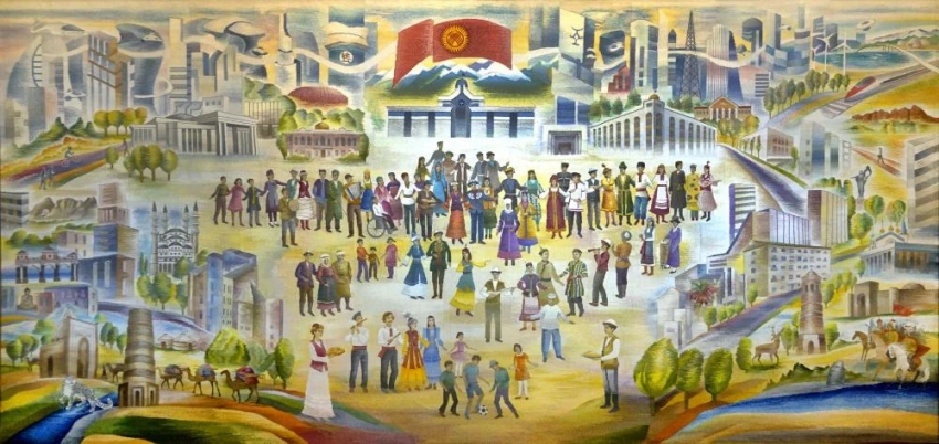 Монументально. В Историческом музее выставлен гобелен «Улут деми — Уңгужол»