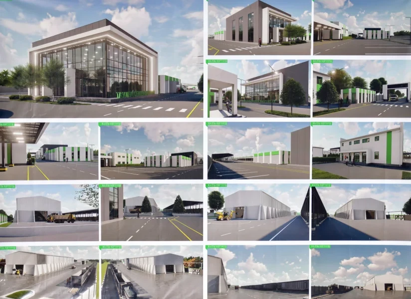 В Бишкеке начали строить производственную базу МП «Тазалык»