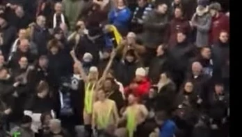 Фанатов "Брюгге" задержали на матче с "Кайратом"