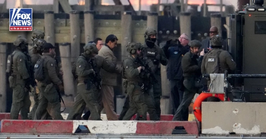 Николаса Мадуро привезли в суд Нью-Йорка