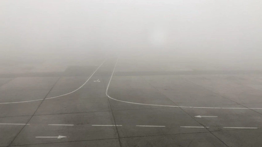 Ташкент накрыл густой туман, десятки рейсов перенаправлены