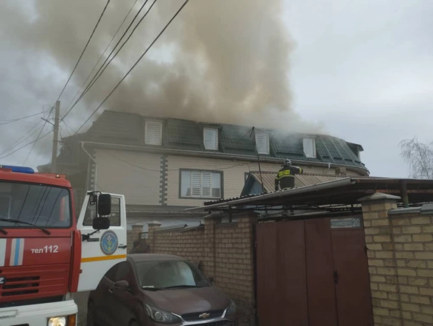 Пожар в частном детском саду в Бишкеке полностью ликвидирован