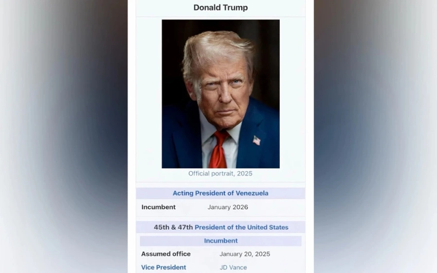 Трамп назвал себя «исполняющим обязанности президента Венесуэлы»