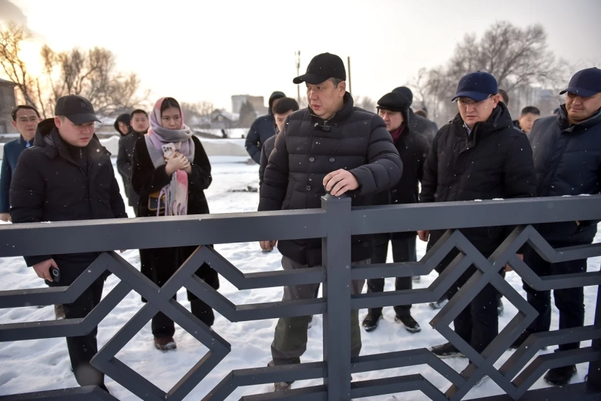 Строительство моста по Жибек-Жолу. Мэр Бишкека поручил сменить подрядчика