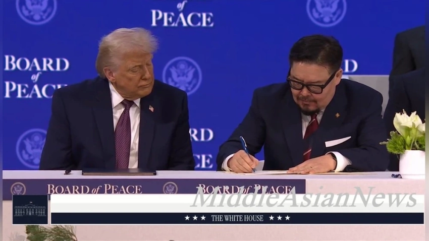 Трамп и Занданшатар подписали соглашение о членстве Монголии в Совете мира