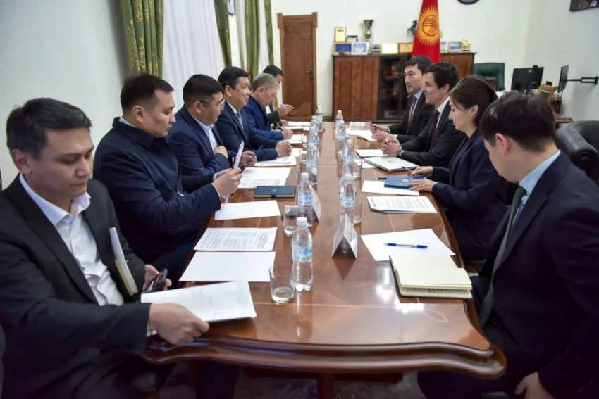 Мэр Бишкека рассказал представителям ЕБРР о проектах, реализуемых в столице